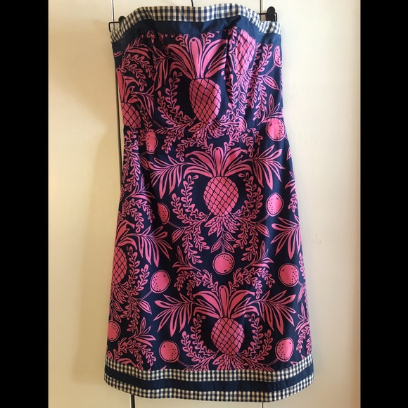 Lilly Pulitzer Bowen Pineapple Cocktail Dress - Picture 1 of 3